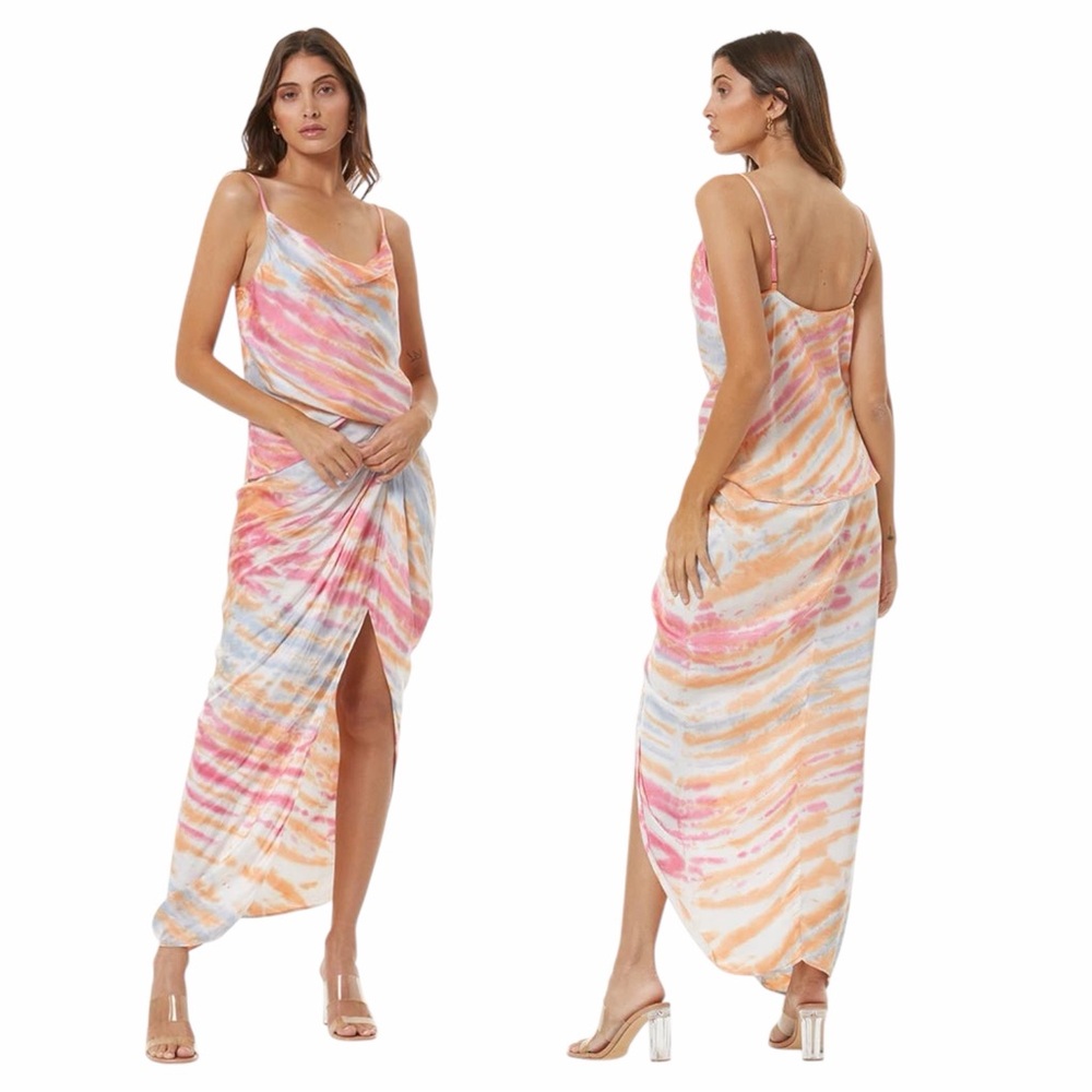 YFB‎ Tie Dye Bahama Wash Maxi Skirt Small